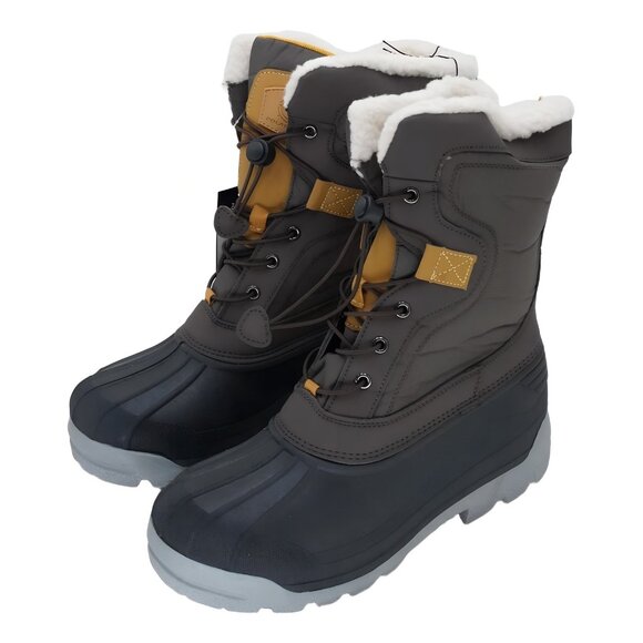 Polar Range Men\'s Cold Weather Winter Boots Brown Size 10 main image 6